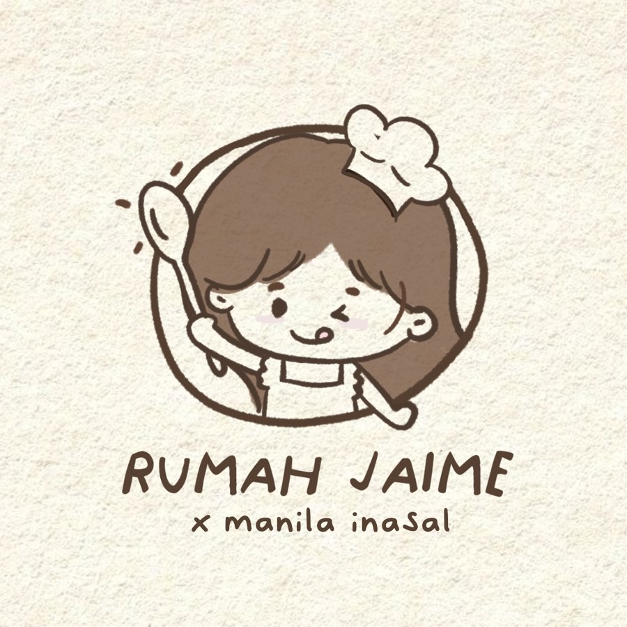 Rumah Jaime logo: illustrated Jaime in a chef's hat holding a spoon